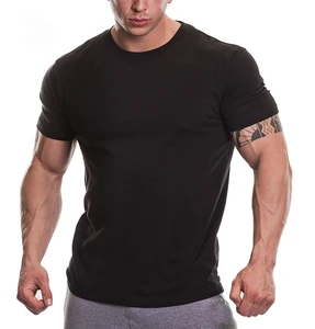 Wholesale OEM fitness compression shirt mens slim fit sports t- shirt mens dry fit custom sport T-shirt Wholesale OEM fitness compression shirt mens slim fit sports t- shirt mens dry fit custom sport T-shirt
