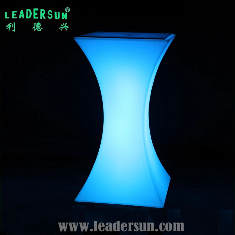 Intelligent Illuminated Colorful High Top Led Bar Furniture Chair