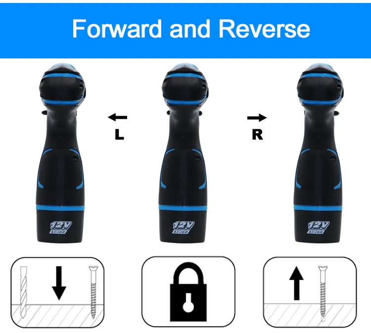 Dinli Hand Tool 12v Spindle Lock Cordless Drill Buy International Standard Liion Battery