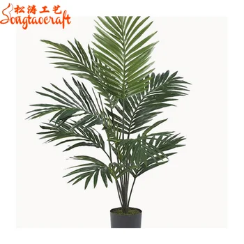 Artificial Decorative Ornamental Miniature Plastic Plant Palm Tree Artificial Decorative Ornamental Miniature Plastic Plant Palm Tree Bonsai Mini Pot
