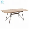 wood extention dining table