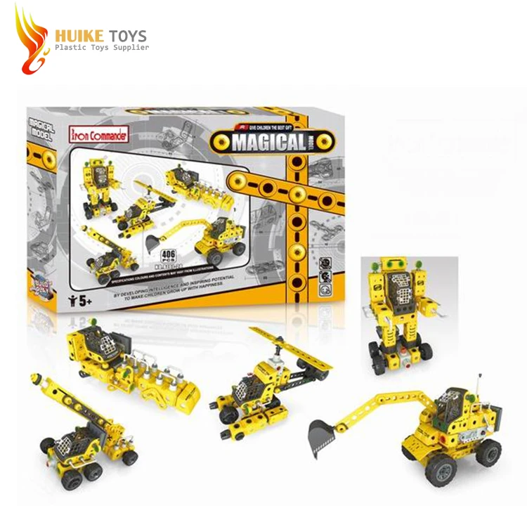 metal building toys