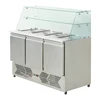 Stainless Steel Kitchen Saladette Pre Table Commercial Salad Refrigerator BN-S903SQG