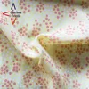 Printed orange florals polyester koshibo crepe fabric for dress