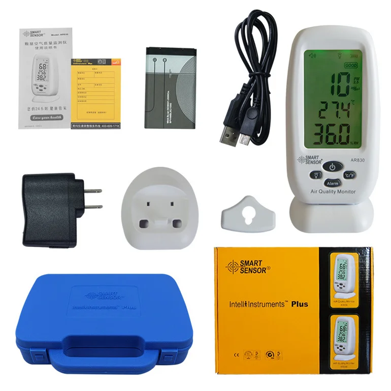 Air Monitoring Equipment Air Pollution Tester Indoor Air Quality Monitor Measurement Device
