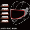 Newest helmet Anti fog visors Films Helmet Transparent Protective Films for Motor Helmet
