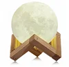 2018 new style solid wood moon lamp Birthday present moon led night light
