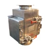 Ferrousmagnetic contamination separation chute for flowing material steel removal