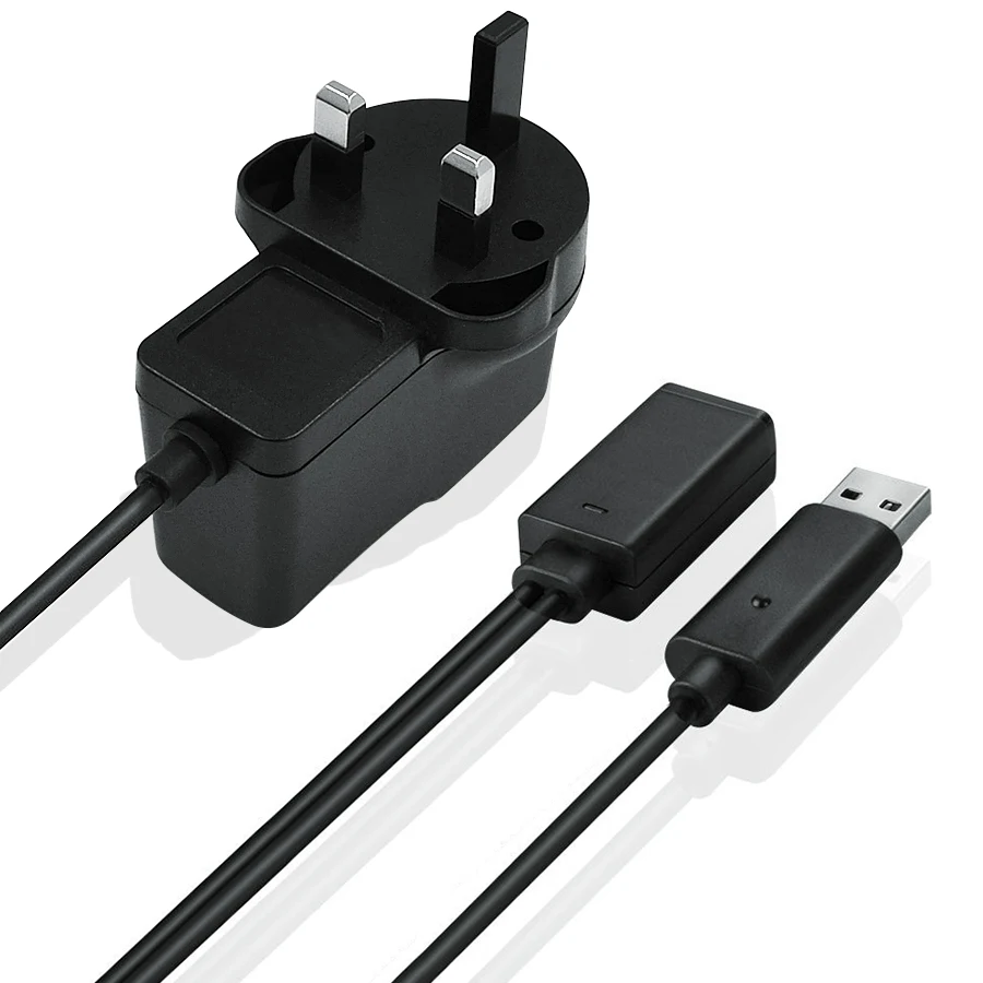 Ac Adapter Power Supply Cable Cord For Xbox 360 Kinect Sensor Us Eu Uk