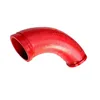 Custom casting seamless round pump boom elbow for concrete