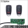 NEW DC12V 2CH 10A Radio Controller RF Wireless Push Remote Control Switch 315 MHZ 433 MHZ teleswitch 4 Transmitter +1 Receiver
