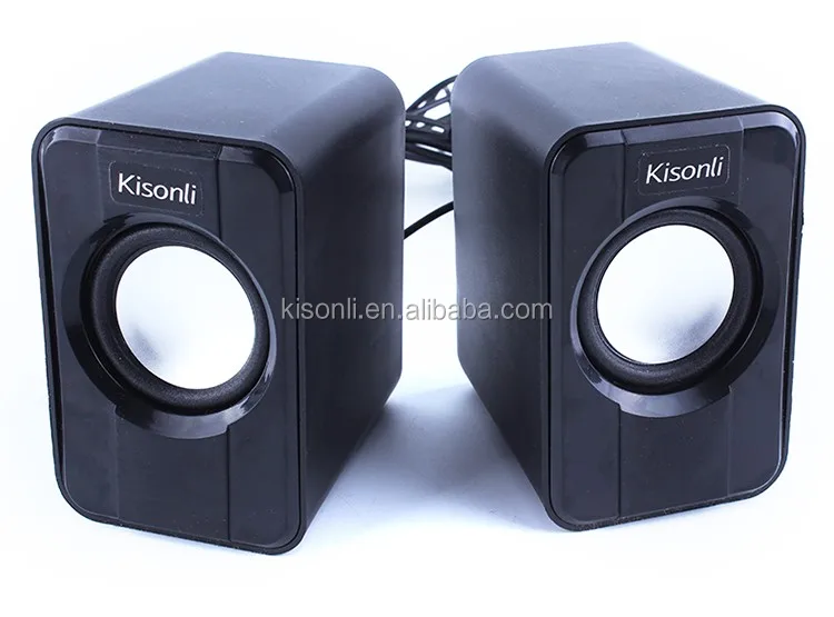 Hottest 2.0 Desktop Amplifier Subwoofer Usb Connect Laptop Speaker Pc