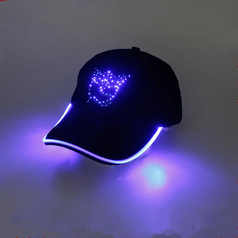 Hot Sale Fashion Sports LED Lighting Cap,Baseball Caps With Led Lights,Led Light Up Hat