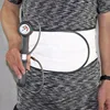 Women compression back support braces belt with pump for lower back pain