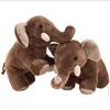 free sample Super soft fabric elephant plush toy stuffed elephant grey color toys soft baby elephant toys for sale