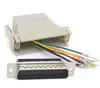 DB25 male to RJ45 Female Modular Adapter custom pin out accepted