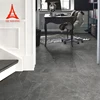Industrial style full body marble semi-polished glazed tile dark grey smooth porcelain tiles