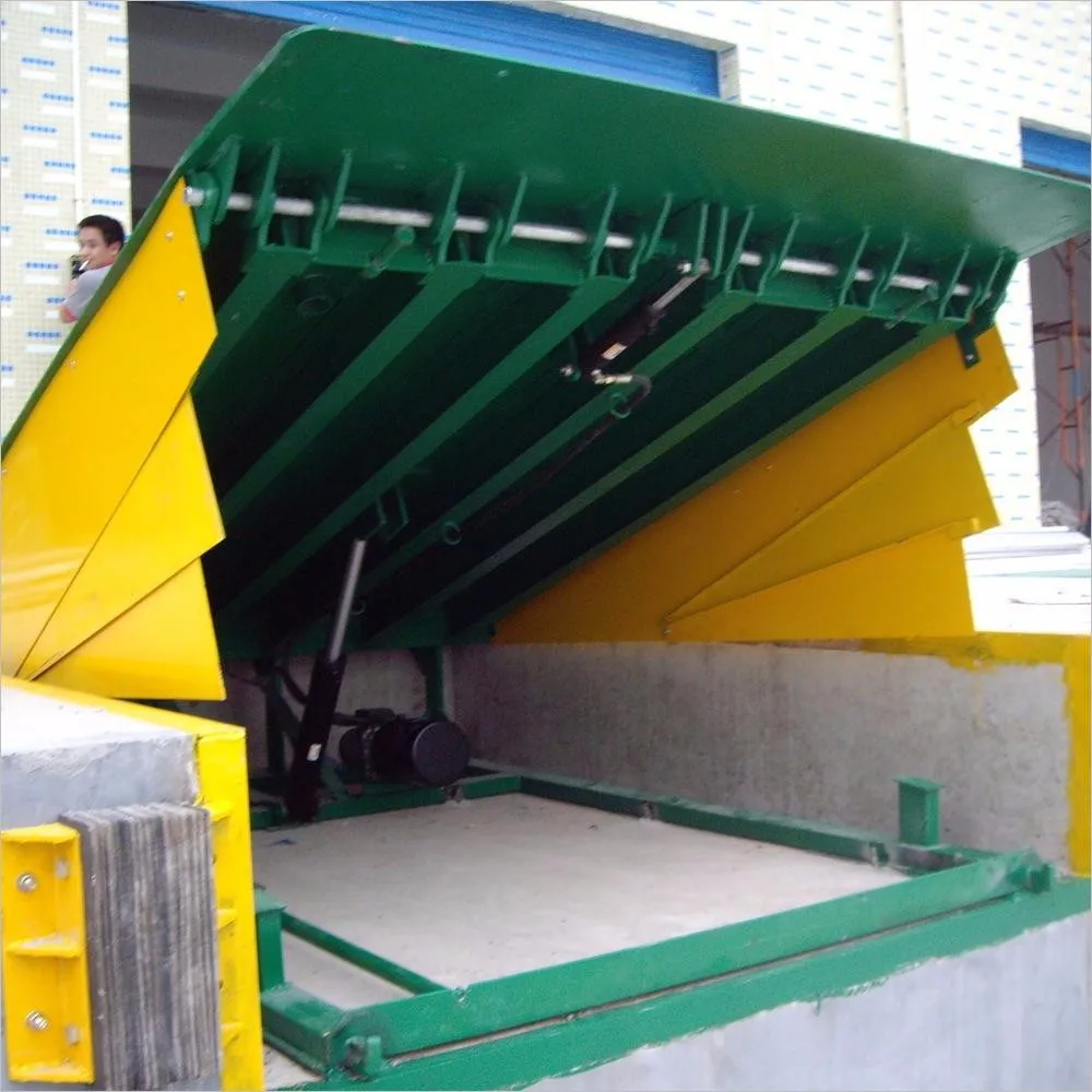 high performance stationary dock leveler for container with huge