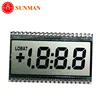 cheap price 3 1/2 3.5 digit segment reflective film lcd for ammeter and voltage meter