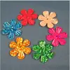 Multi Mixed with golden undertone 15mm Plum Blossom Cup Loose Sequins Paillette Sewing Wedding Confetti Craft Garment