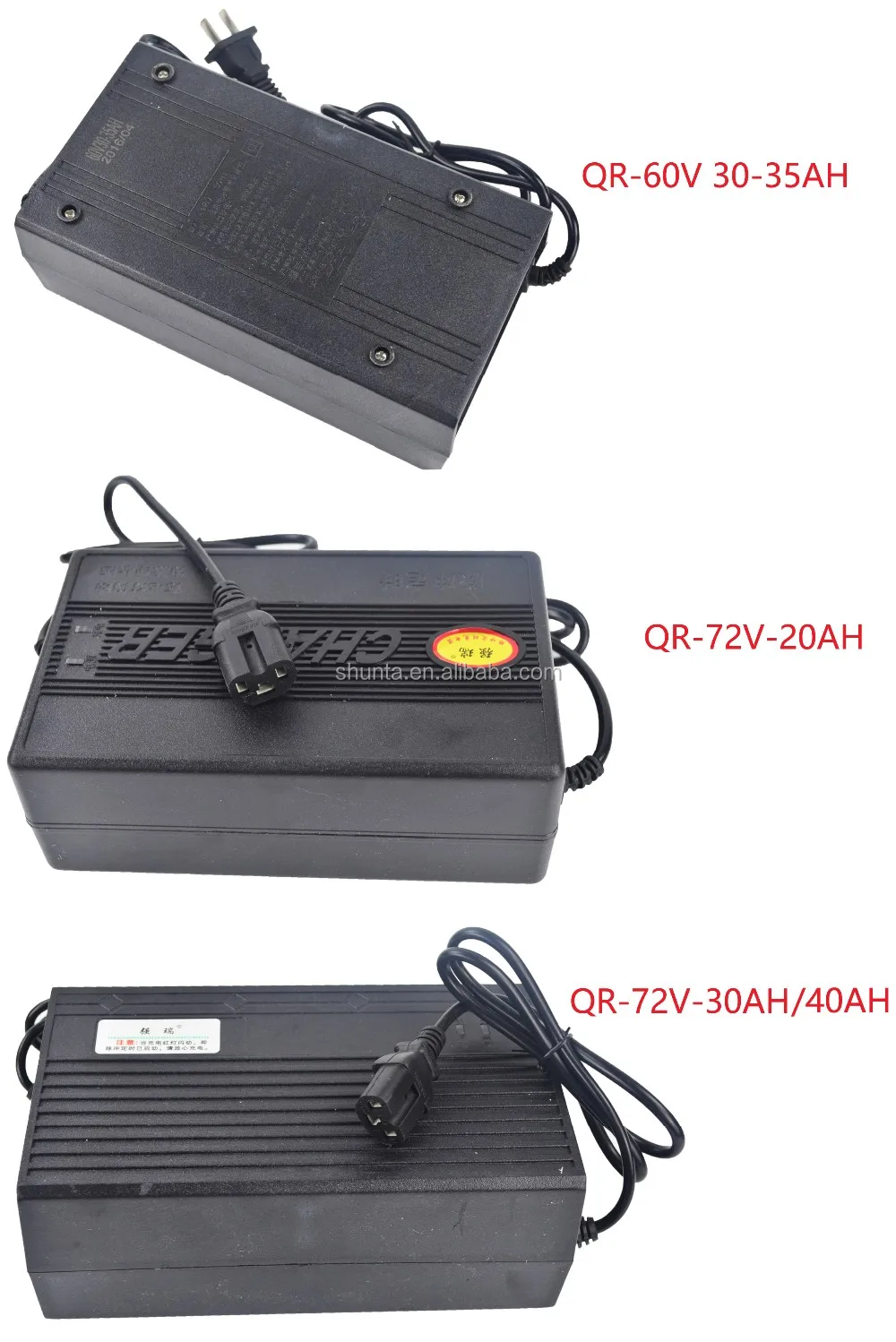 Smart Fast Battery Charger 60V 3A For Bikydom 5600W Electric Scooter (Model 1p23m)