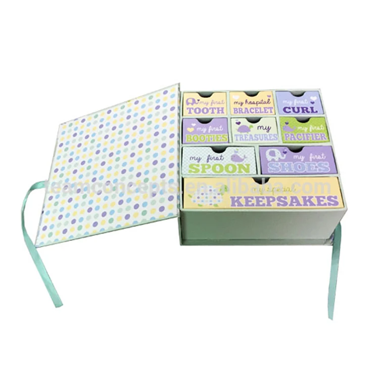 Cardboard Paper Baby Keepsake Box For First Tooth Buy Cardboard Paper