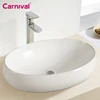 Bathrooms accessories oval one hole wc wash basin V224