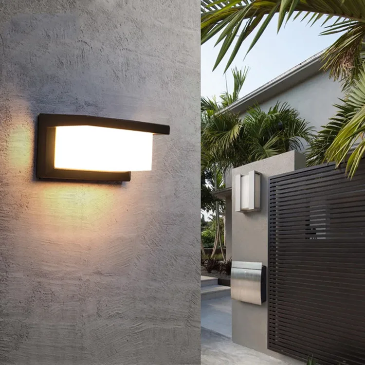 Ip65 Waterproof 6w 12w 18w Modern Outdoor Led Wall Lamp Buy Modern