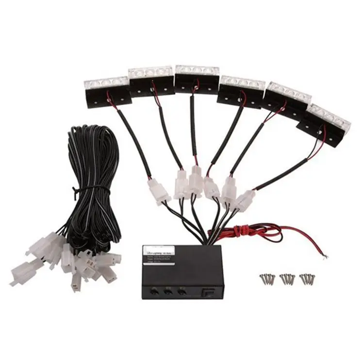 Law Enforcement Vehicles Police Warning Lights 216w Led Light Bars For