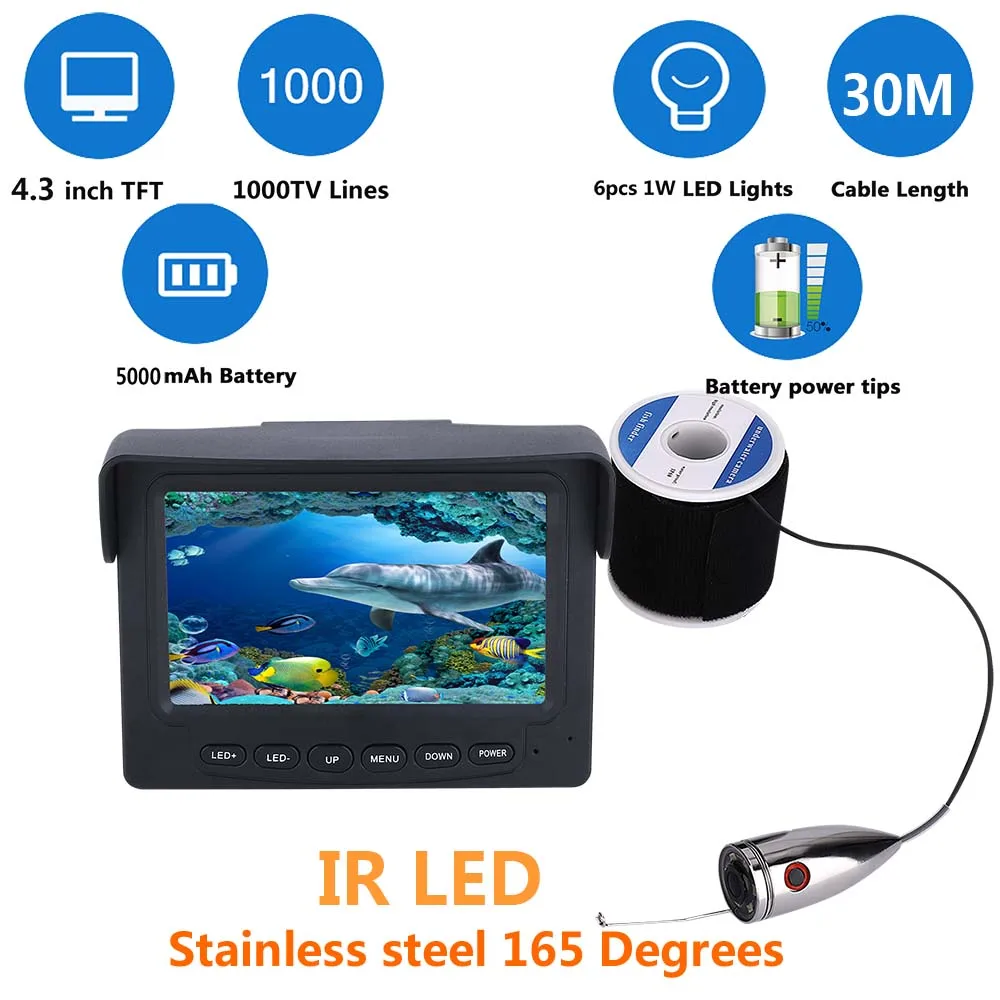 Deep Water Well Inspection Camera Underwater Borehole Inspection Camera