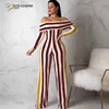GC-66862961 Wholesale Private Label 2019 Sexy One Piece Off Shoulder Long Sleeve Jumpsuits And Rompers Mujer
