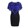 High quality Woman casual Mini Dress Plus Size Chiffon Dresses for Ladies Party Bodycon Dress CC653