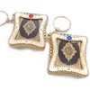 Wholesale Muslim Bible Keychain Resin Islamic Mini Ark Quran Book Koran Key Ring for Gifts
