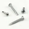 Steel DIN7504 Cross recessed countersunk head drilling screws with tapping screw thread