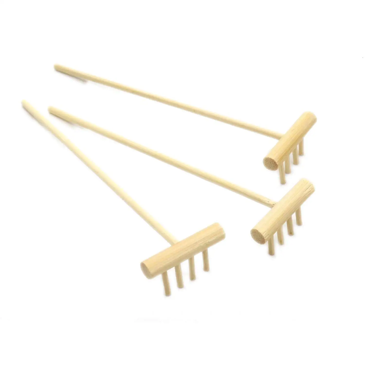 Buy Mini Zen Garden Tool Rake Set, 6 Pieces, Rakes, Drawing Stylus ...