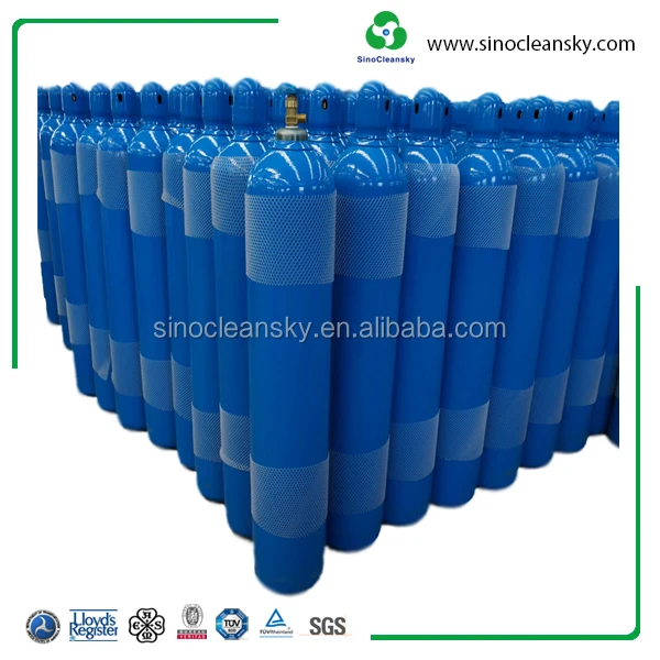 Dot3aa Standard Od219mm 40litre Steel Nitrous Oxide Helium Carbon