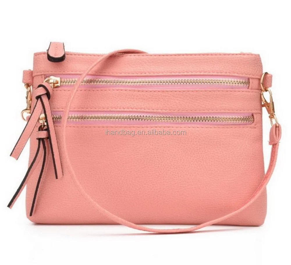 Fluorescent Pink Pvc Handbags 2 In 1 Set Clear Fashion Bag - Buy Pvc ...