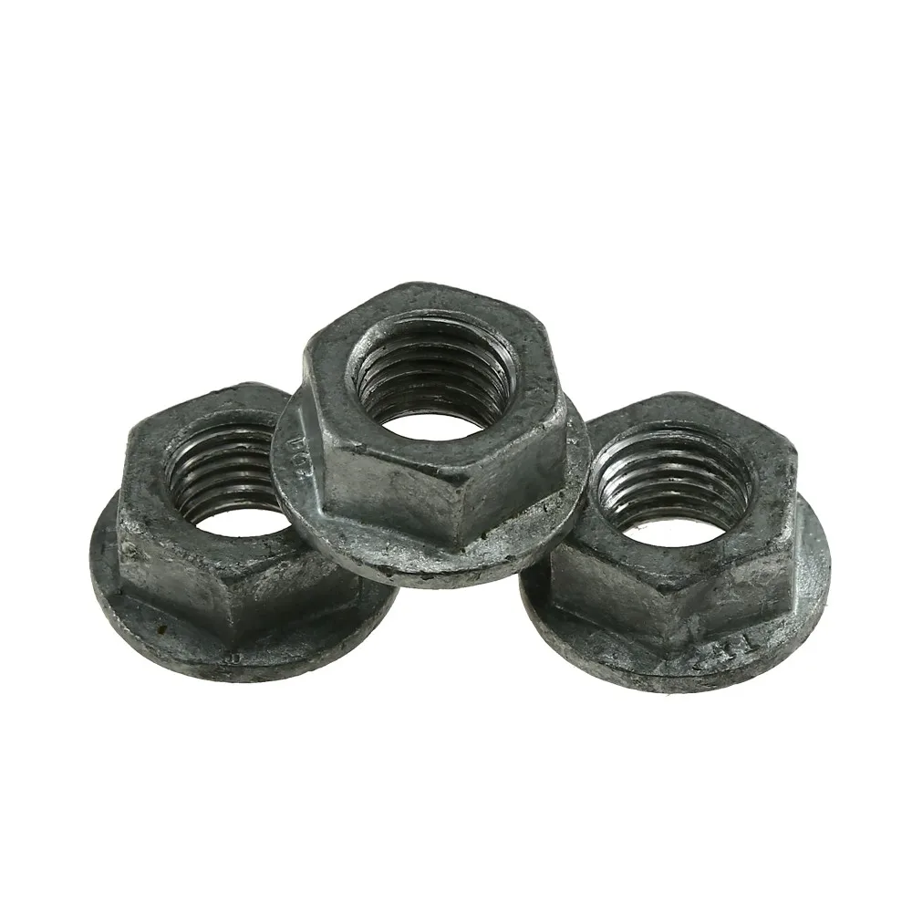 Knurled 12 Point M7 M6 Nut Titanium Flange Nuts Buy Din6923 Standard