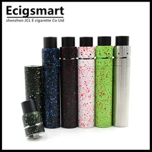 Splatter SMPL Mod with Velocity Mini RDA Combo Kit Airflow Control Peek Insulator Mechanical mod kit