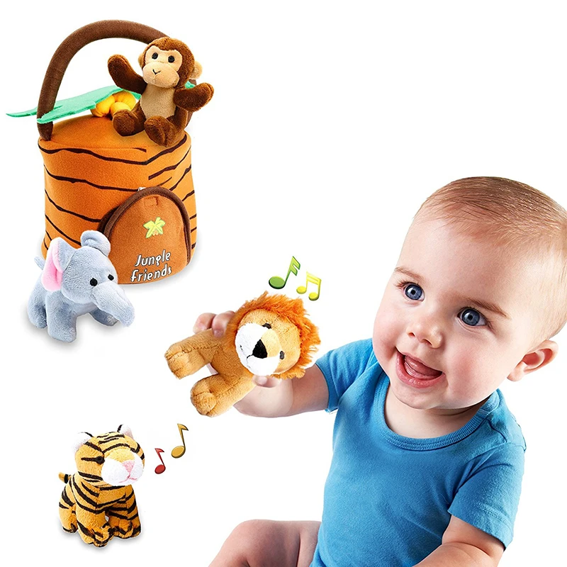 jungle animals plush toys