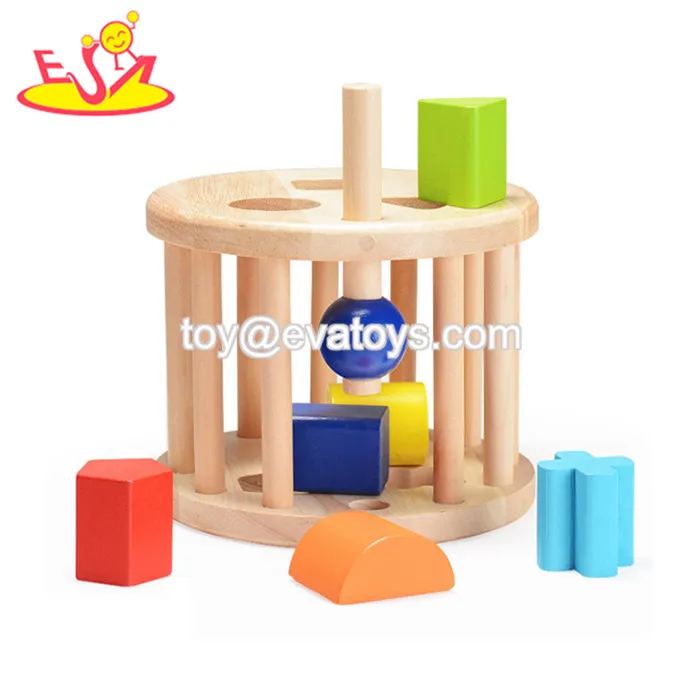 elc wooden shape sorter