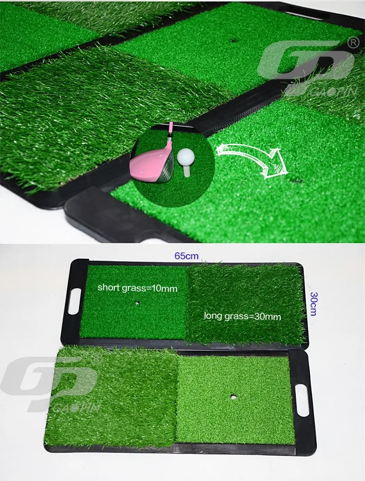 Pad Golf Practice Mat (2in1 Fairway/rough) Practice Like The Pros