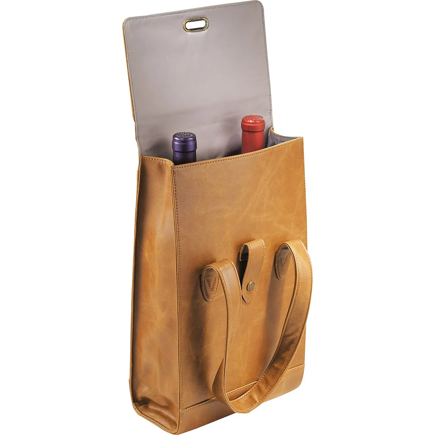 wine sack leather