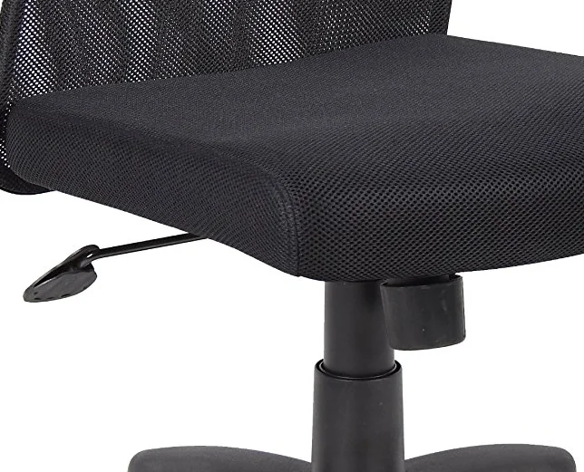 boss office products budget mesh task chair without arms in black