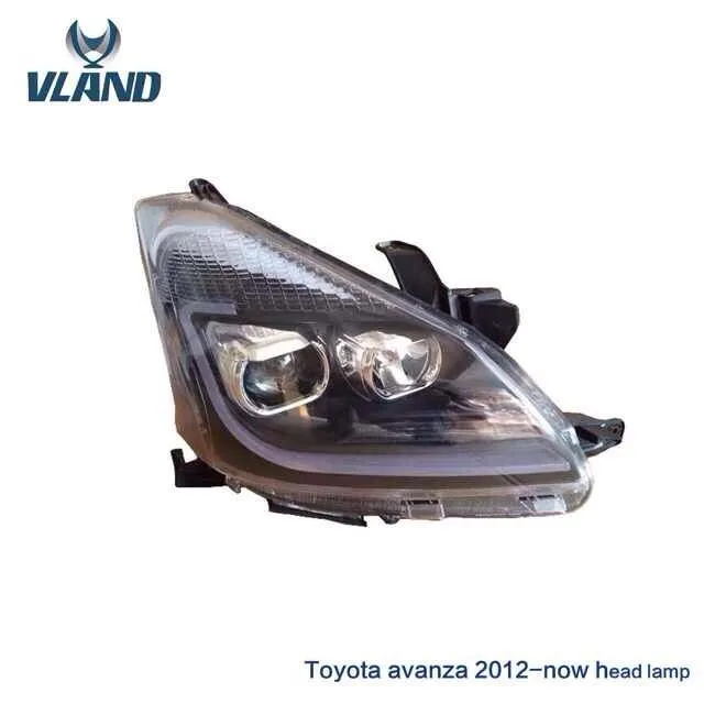 VLAND factory for car for Avanza Led Headlight Projector lens for both left hand drive and right hand drive 2012-2015