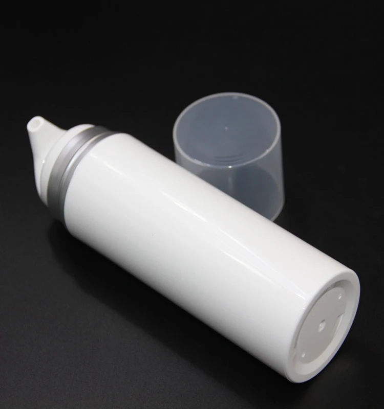 White Plastic Body Spray Bottle 100ml 150ml White Aluminium Bottle