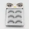 3 Pack Faux Mink Eyelashes Private Label silk eyelashes set
