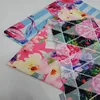 Bright Color Polyester Spandex Print Swim Fabric with Free Samples