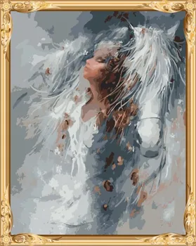 Hot Photo Russian Y Women Canvas Oil Painting For Home Decor Hot Photo Russian Y Women Canvas Oil Painting For Home Decor Gx7320