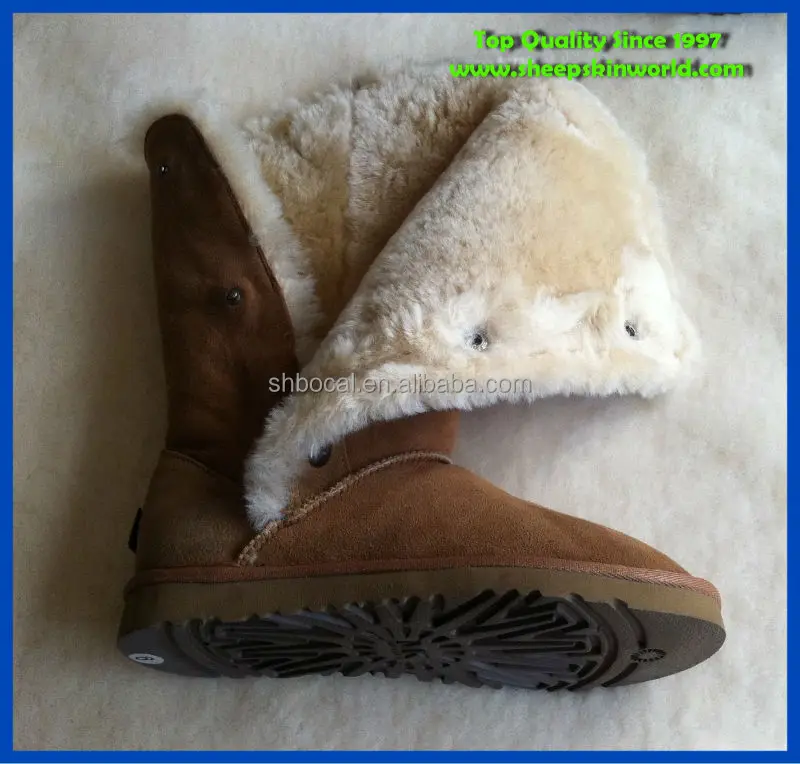 new arrival sheepskin winter snow boots